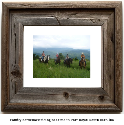 family horseback riding near me in Port Royal, South Carolina